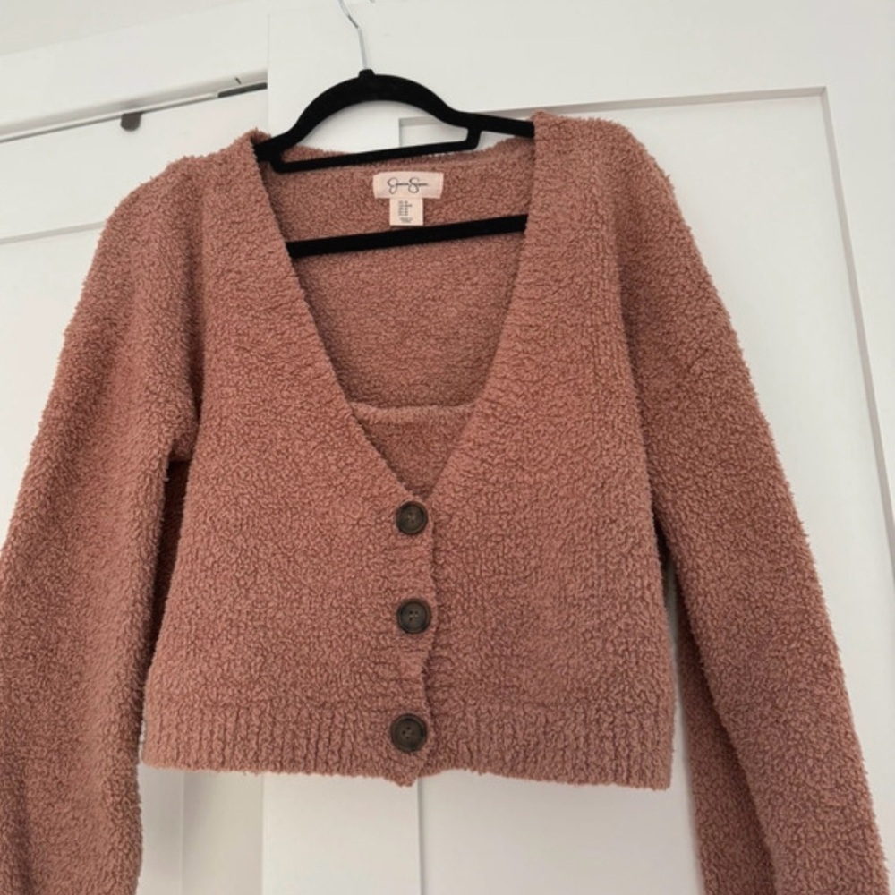 Jessica Simpson two piece sweater set size M